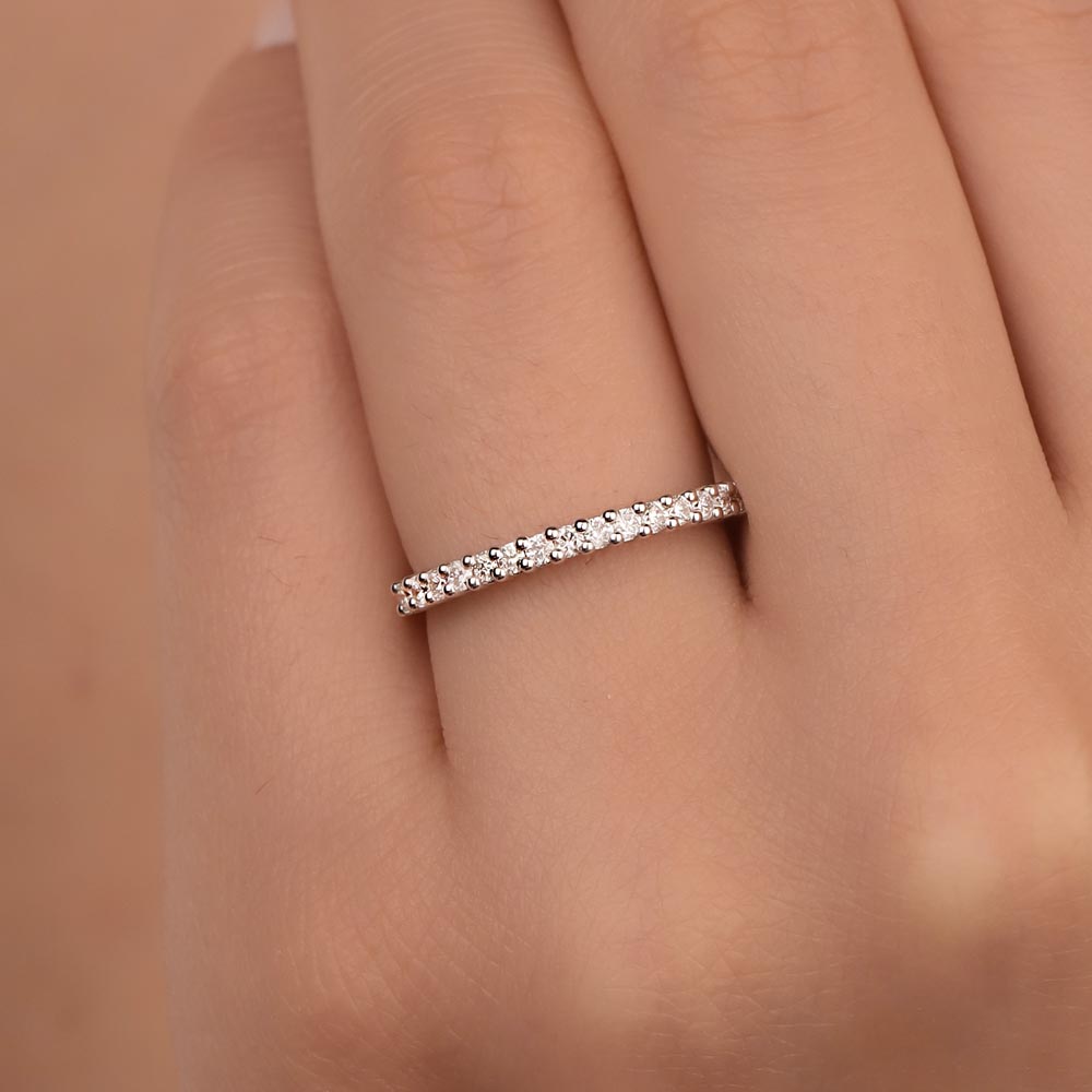 0.35 Karat Lab Pırlanta Taşlı tamtur Yüzük - FP04941