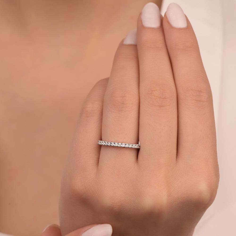 0.35 Karat Lab Pırlanta Taşlı tamtur Yüzük - FP04941