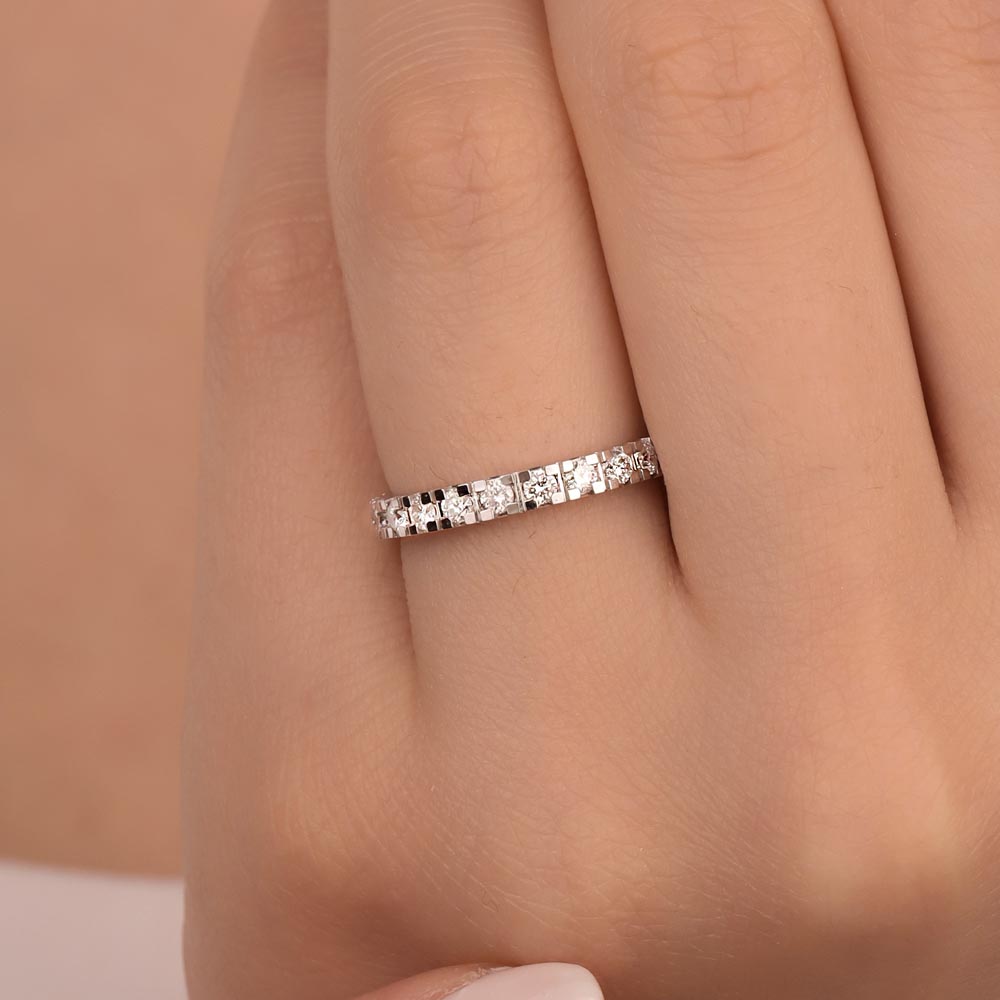 0,50 Karat Lab Pırlanta Taşlı tamtur Yüzük - FP03095