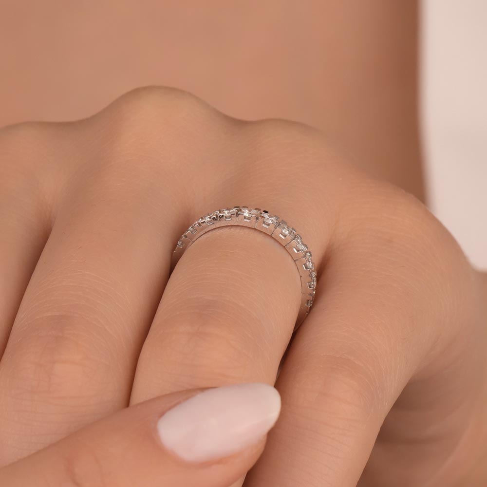 0,50 Karat Lab Pırlanta Taşlı tamtur Yüzük - FP03095
