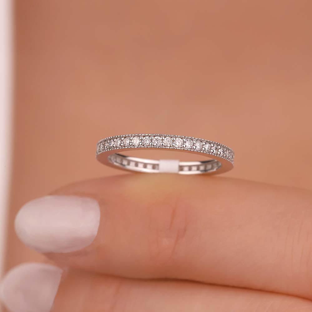 0.56 Karat Lab Pırlanta Tamtur Yüzük - FP10768