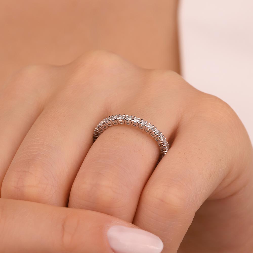 0.60 Karat Lab Pırlanta Tamtur Yüzük - FP03417