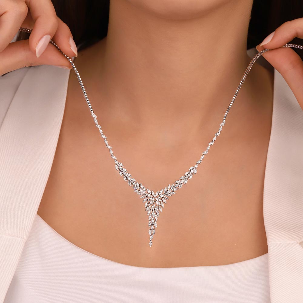 3,75 Karat Lab Pırlanta Gerdanlık - FP09002
